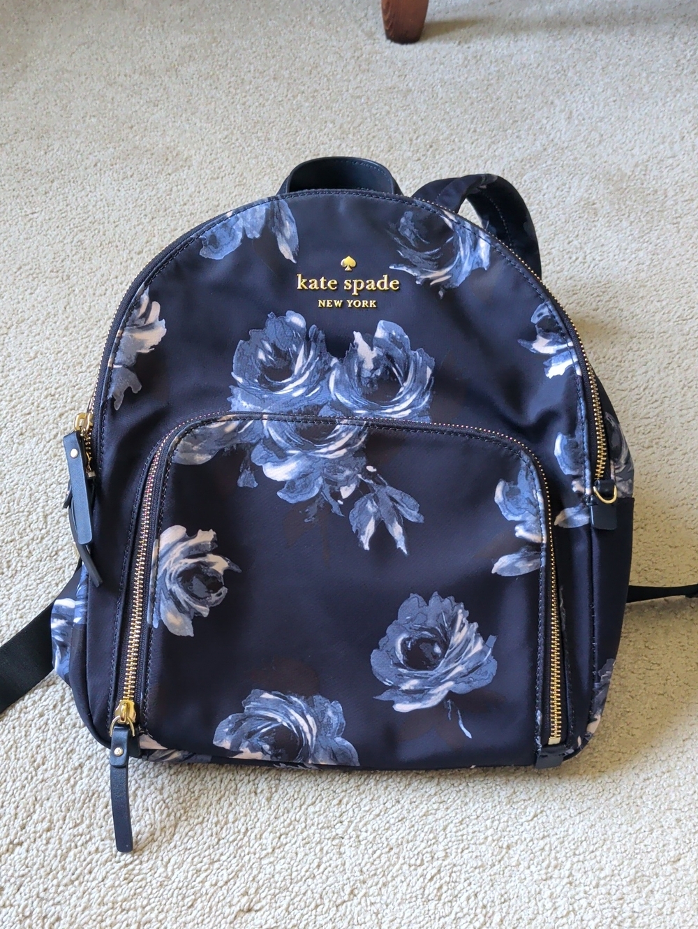 Nylon Rose Kate Spade Backpack
